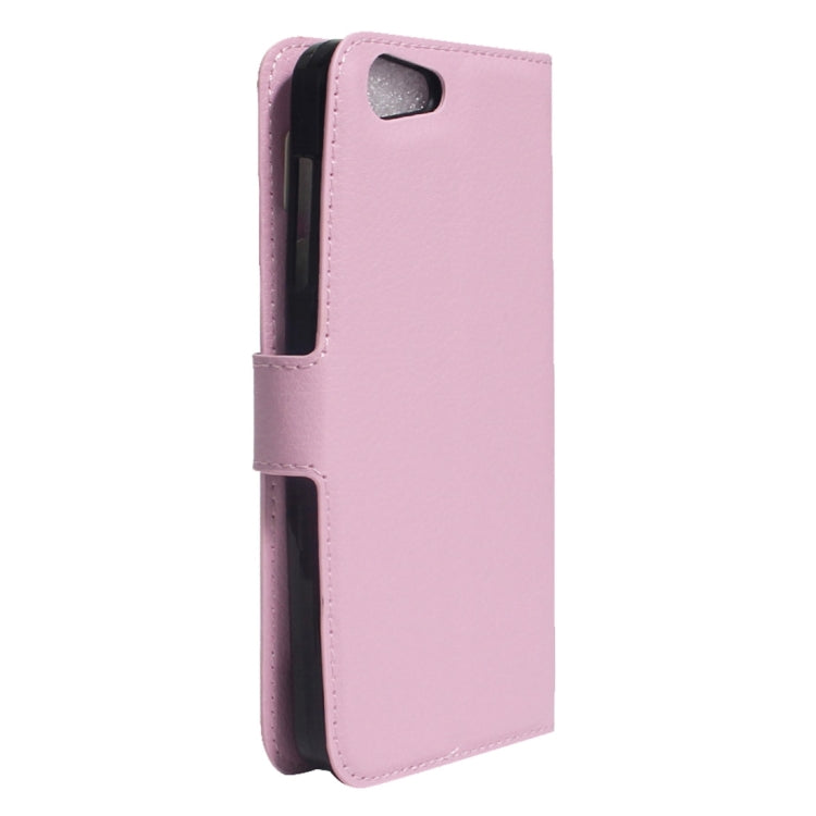 For Orange Dive 71 Litchi Texture Horizontal Flip Leather Case with Holder & Card Slots & Wallet