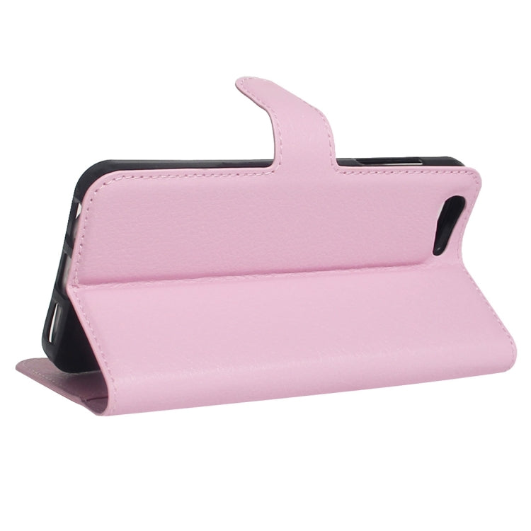 For Orange Dive 71 Litchi Texture Horizontal Flip Leather Case with Holder & Card Slots & Wallet