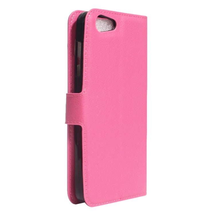 For Orange Dive 71 Litchi Texture Horizontal Flip Leather Case with Holder & Card Slots & Wallet