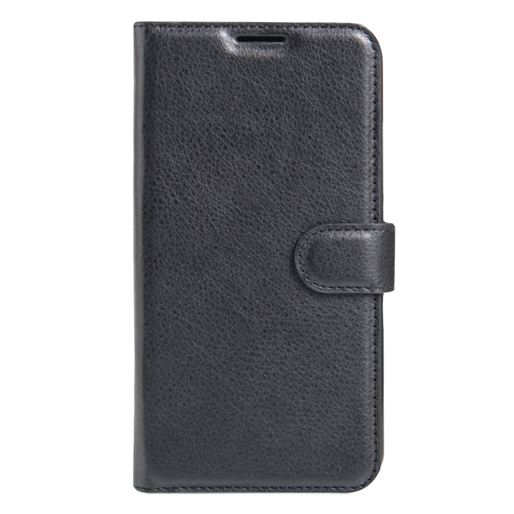 For UMI London Litchi Texture Horizontal Flip Leather Case with Holder & Card Slots & Wallet