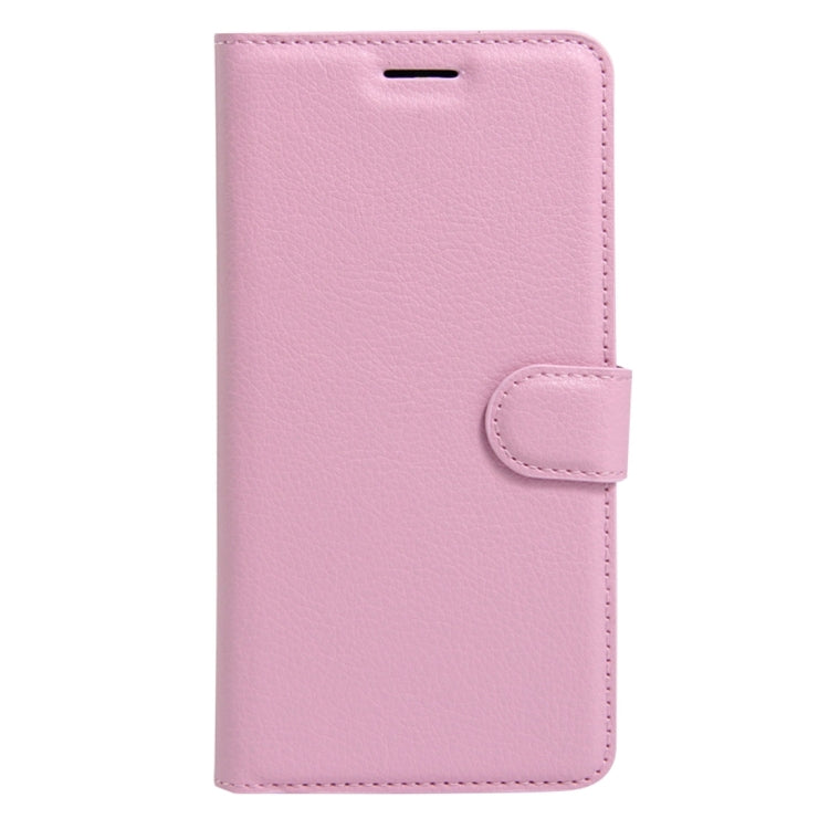 For OPPO A37 Litchi Texture Horizontal Flip Leather Case with Holder & Card Slots & Wallet