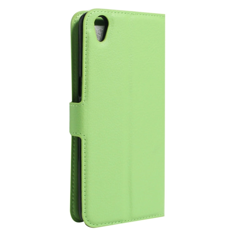For OPPO A37 Litchi Texture Horizontal Flip Leather Case with Holder & Card Slots & Wallet