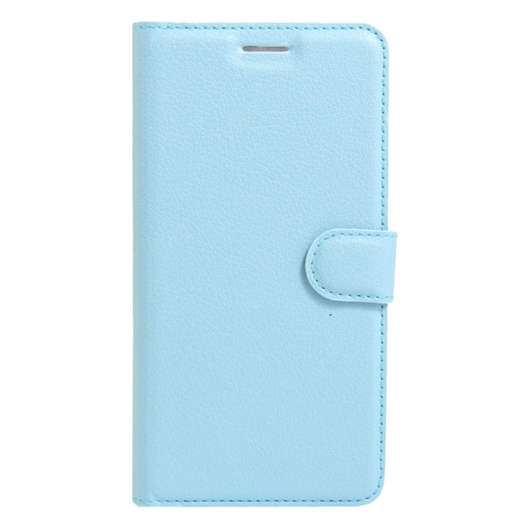 For OPPO A37 Litchi Texture Horizontal Flip Leather Case with Holder & Card Slots & Wallet