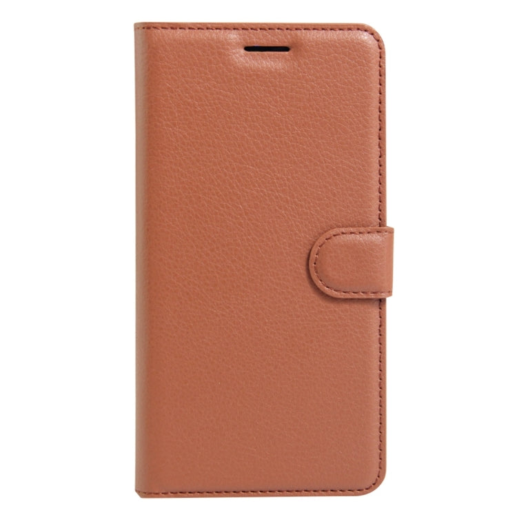 For OPPO A37 Litchi Texture Horizontal Flip Leather Case with Holder & Card Slots & Wallet