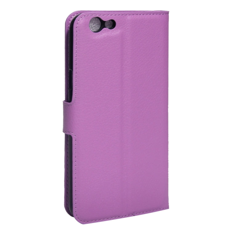 For OPPO A59 Litchi Texture Horizontal Flip Leather Case with Holder & Card Slots & Wallet