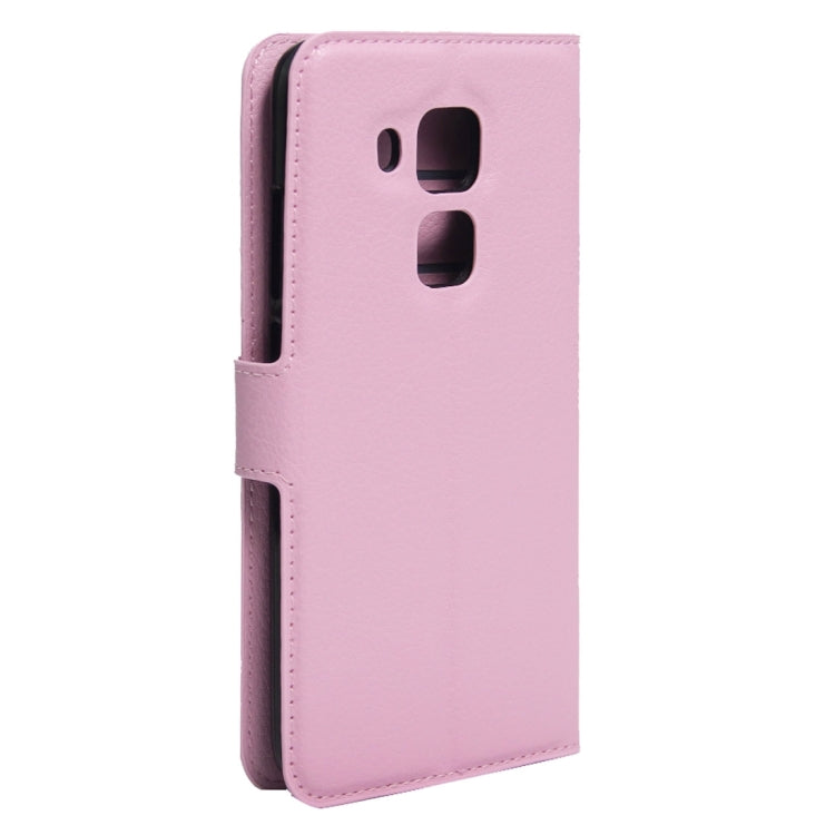 For Huawei Maimang 5 Litchi Texture Horizontal Flip Leather Case with Holder & Card Slots & Wallet