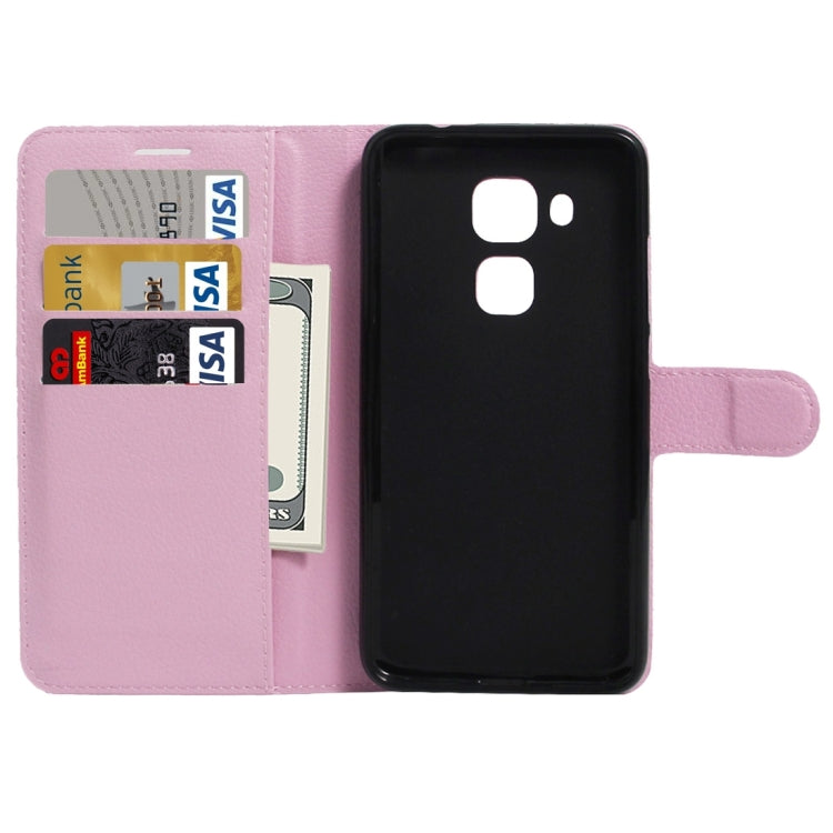 For Huawei Maimang 5 Litchi Texture Horizontal Flip Leather Case with Holder & Card Slots & Wallet