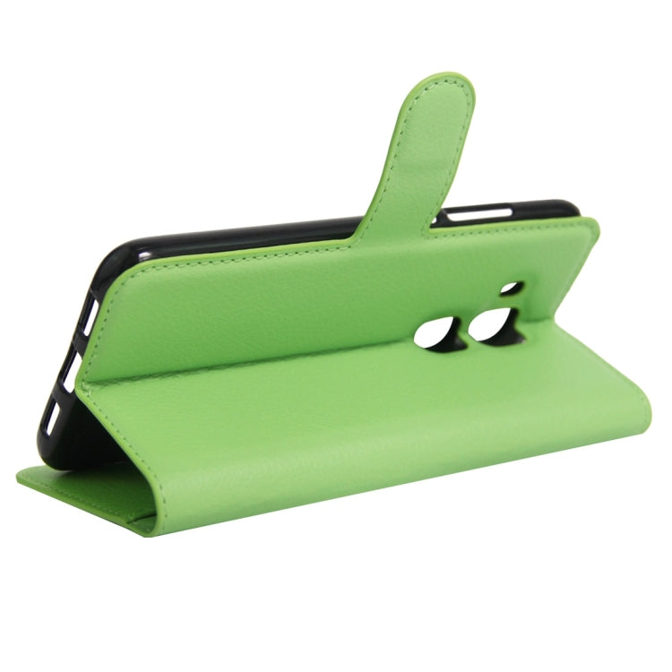 For Huawei Maimang 5 Litchi Texture Horizontal Flip Leather Case with Holder & Card Slots & Wallet