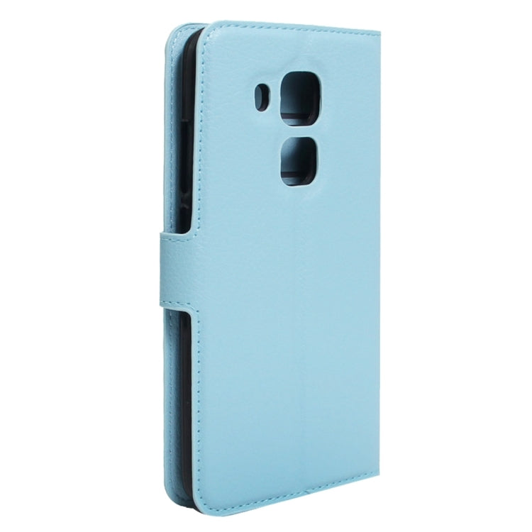 For Huawei Maimang 5 Litchi Texture Horizontal Flip Leather Case with Holder & Card Slots & Wallet