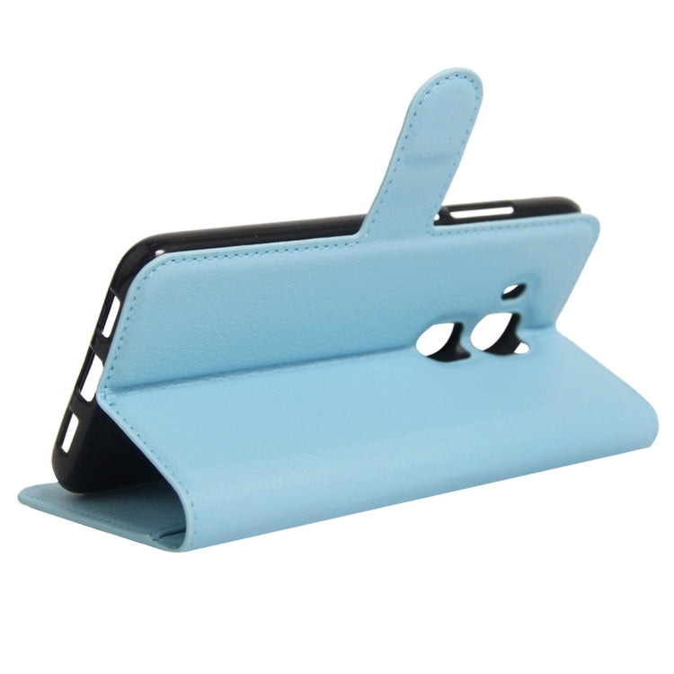 For Huawei Maimang 5 Litchi Texture Horizontal Flip Leather Case with Holder & Card Slots & Wallet