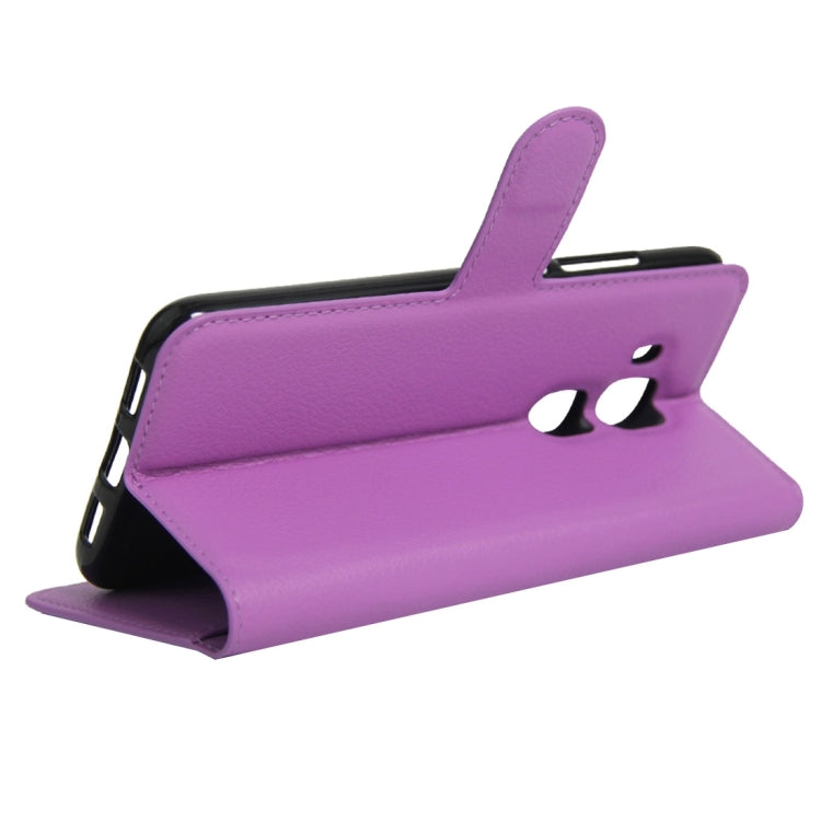 For Huawei Maimang 5 Litchi Texture Horizontal Flip Leather Case with Holder & Card Slots & Wallet