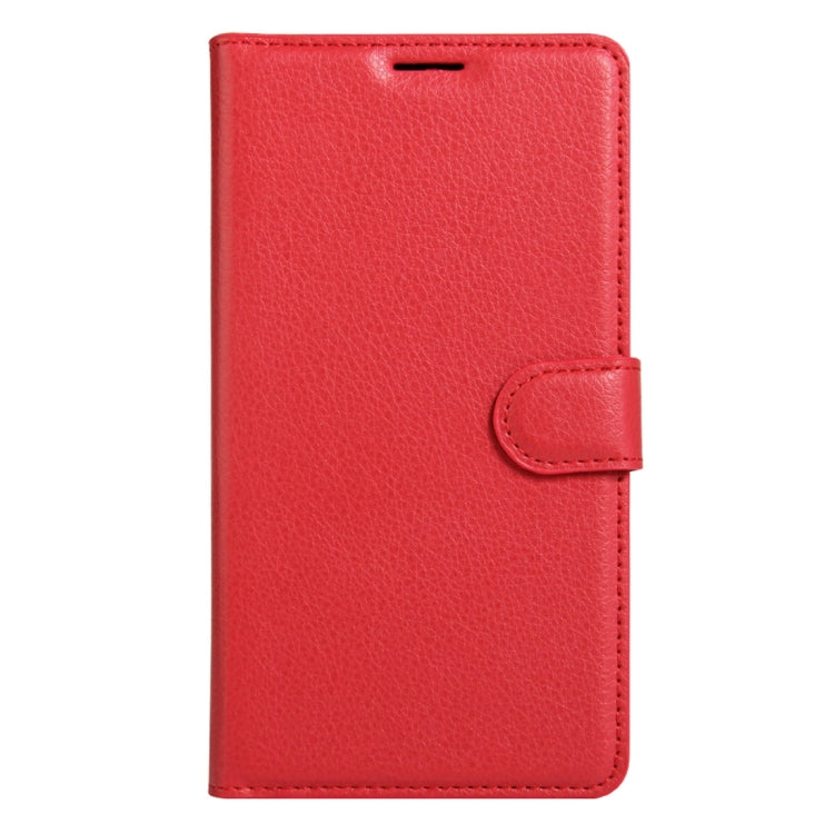 For Huawei Maimang 5 Litchi Texture Horizontal Flip Leather Case with Holder & Card Slots & Wallet