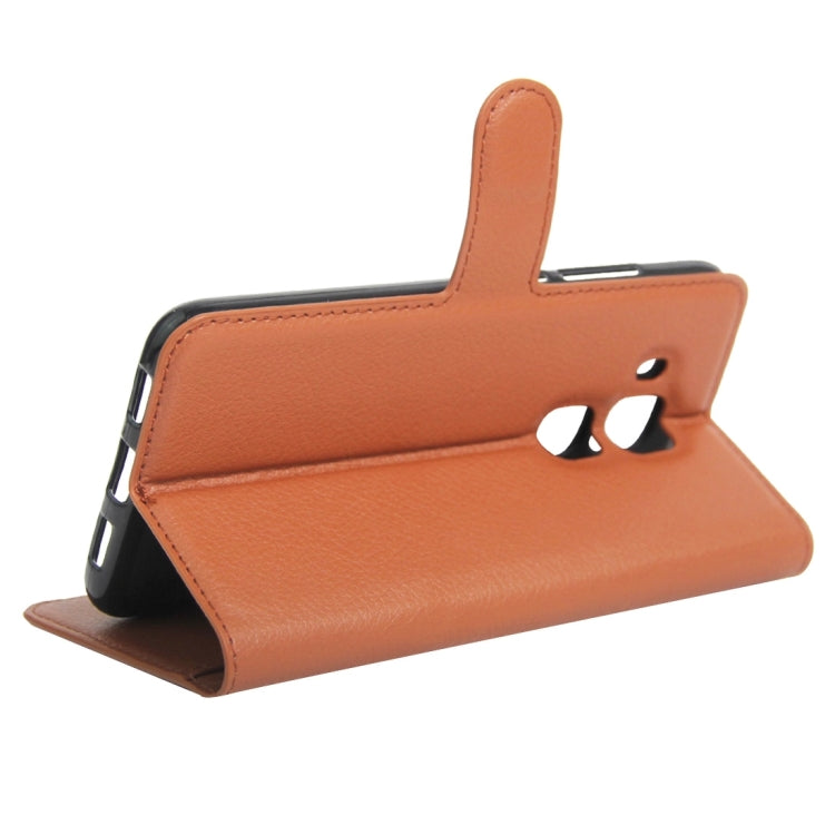 For Huawei Maimang 5 Litchi Texture Horizontal Flip Leather Case with Holder & Card Slots & Wallet