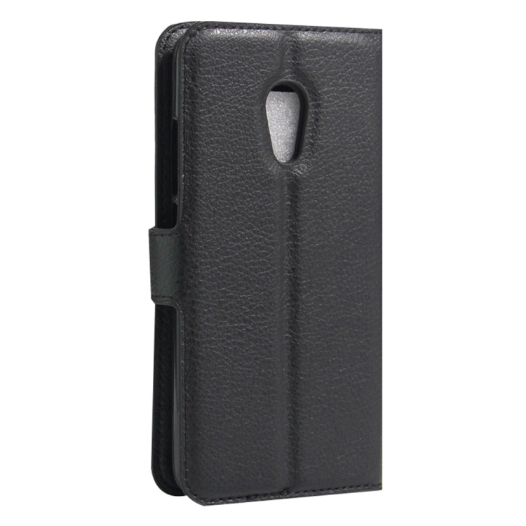 For Meizu M3E / Meilan E Litchi Texture Horizontal Flip Leather Case with Holder & Card Slots & Wallet