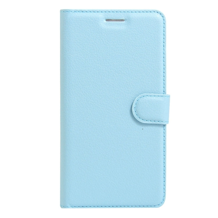 For Meizu M3E / Meilan E Litchi Texture Horizontal Flip Leather Case with Holder & Card Slots & Wallet