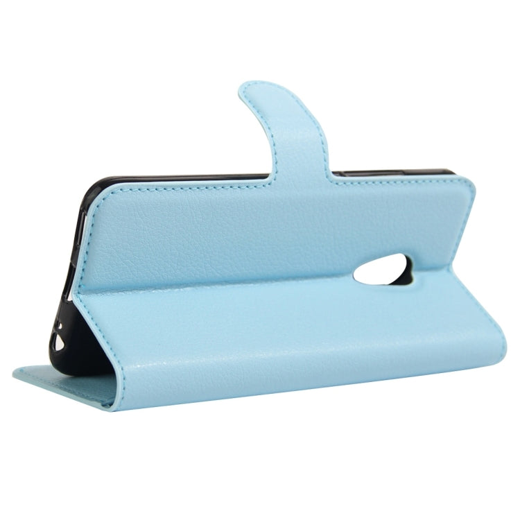 For Meizu M3E / Meilan E Litchi Texture Horizontal Flip Leather Case with Holder & Card Slots & Wallet