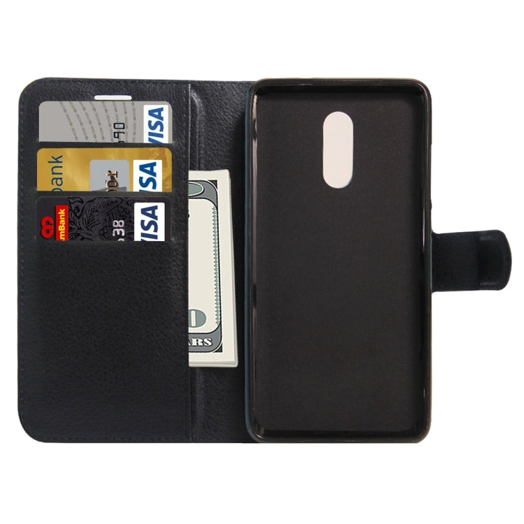 For Xiaomi Redmi Note 4 Litchi Texture Horizontal Flip Leather Case with Holder & Card Slots & Wallet