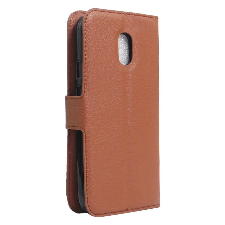 For Xiaomi Redmi Note 4 Litchi Texture Horizontal Flip Leather Case with Holder & Card Slots & Wallet
