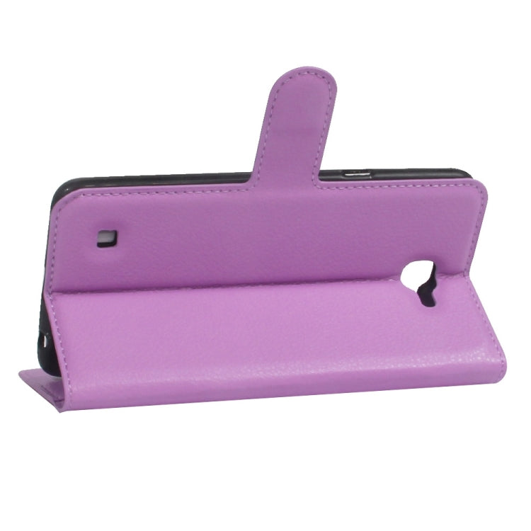 For LG X5 Litchi Texture Horizontal Flip Leather Case with Holder & Card Slots & Wallet