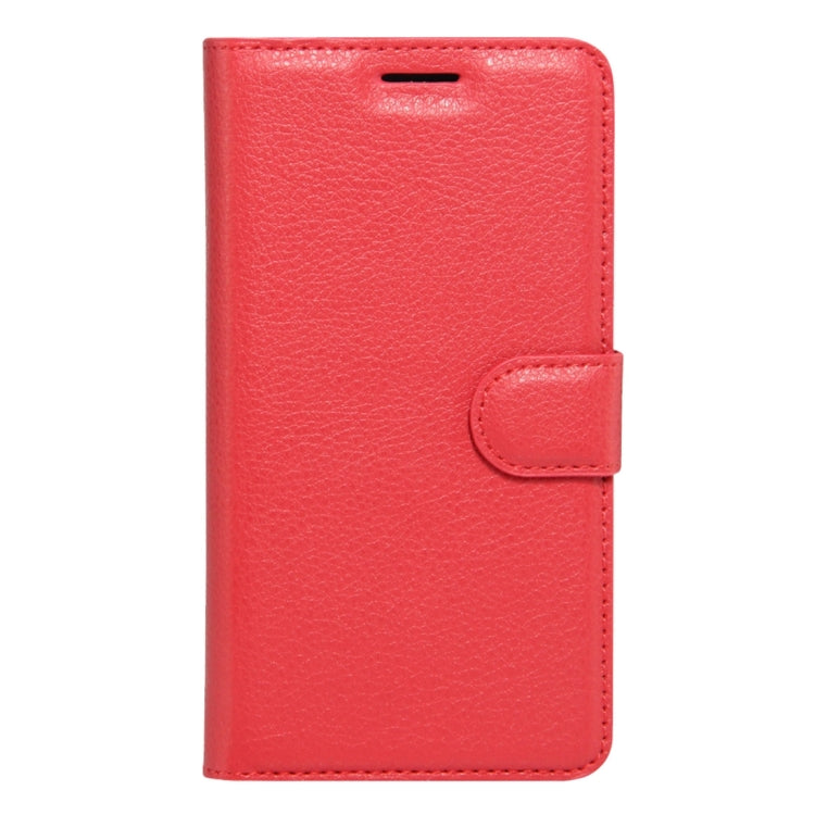 For LG X5 Litchi Texture Horizontal Flip Leather Case with Holder & Card Slots & Wallet