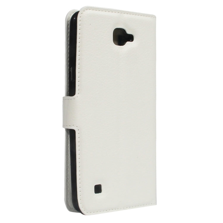 For LG X5 Litchi Texture Horizontal Flip Leather Case with Holder & Card Slots & Wallet