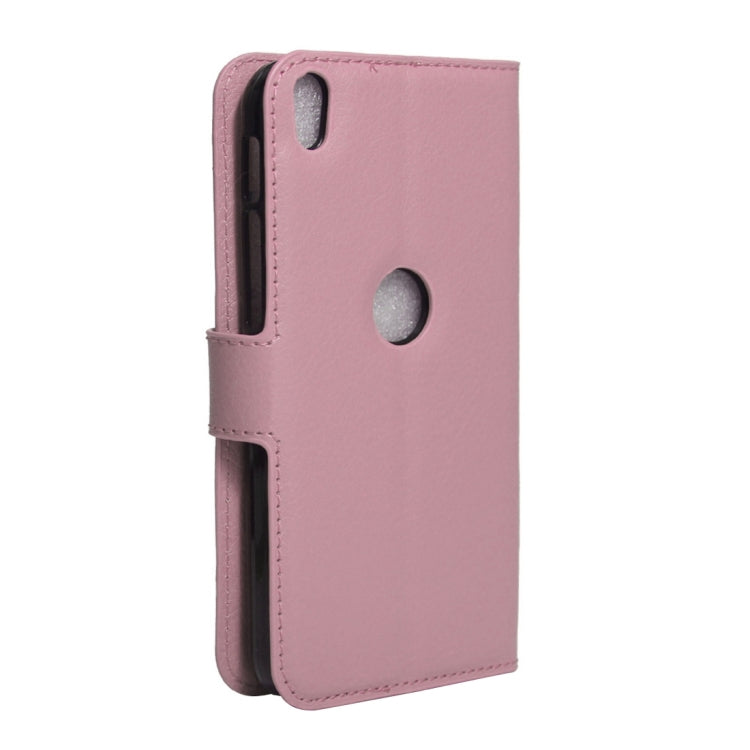For Alcatel Shine Lite Litchi Texture Horizontal Flip PU Leather Case with Holder & Card Slots & Wallet
