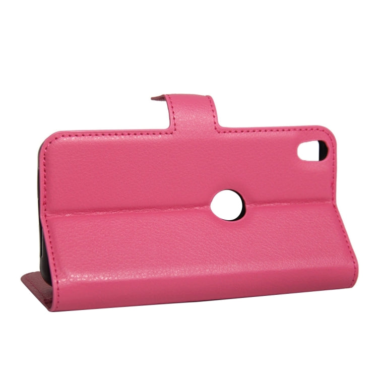 For Alcatel Shine Lite Litchi Texture Horizontal Flip PU Leather Case with Holder & Card Slots & Wallet