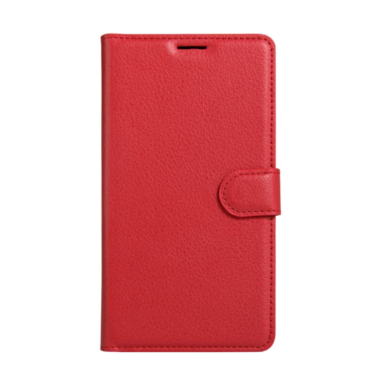 For Alcatel Shine Lite Litchi Texture Horizontal Flip PU Leather Case with Holder & Card Slots & Wallet