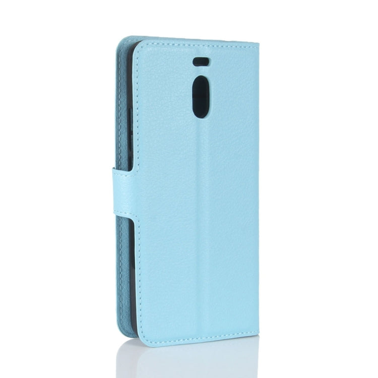 For Meizu M6 Note Litchi Texture PU +TPU Horizontal Flip Leather Case With Holder & Card Slots & Wallet