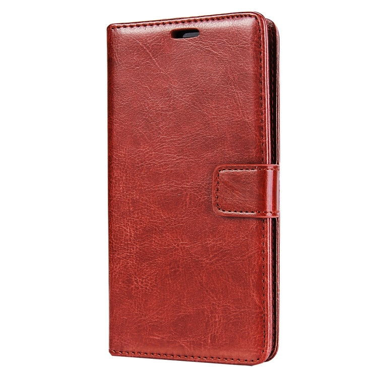 For Meizu M2 Note Crazy Horse Texture Horizontal Flip Leather Case with Photo Frame & Holder & Card Slots & Wallet & Lanyard