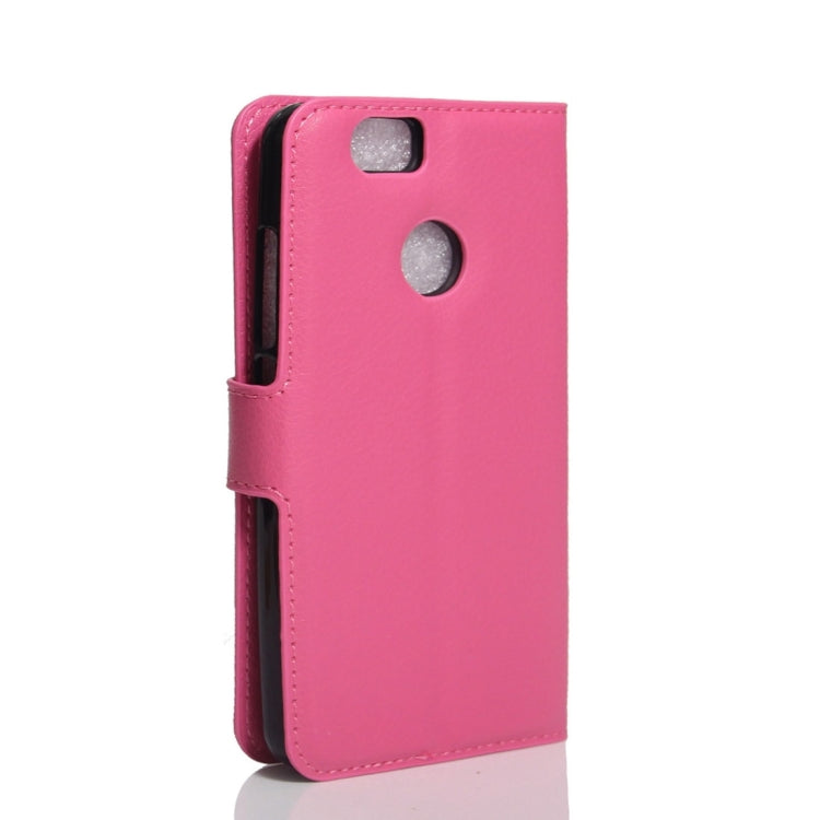 For Huawei nova Litchi Texture Horizontal Flip Leather Case with Holder & Card Slots & Wallet