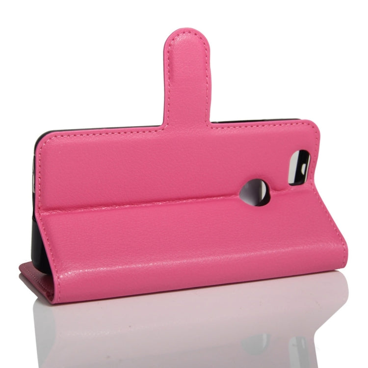 For Huawei nova Litchi Texture Horizontal Flip Leather Case with Holder & Card Slots & Wallet