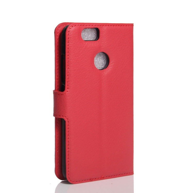 For Huawei nova Litchi Texture Horizontal Flip Leather Case with Holder & Card Slots & Wallet