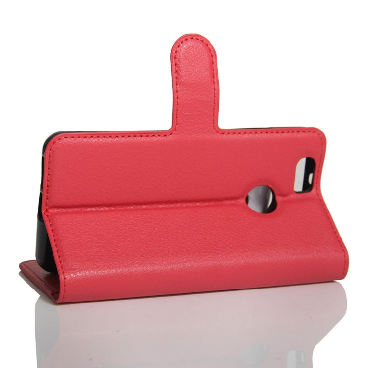 For Huawei nova Litchi Texture Horizontal Flip Leather Case with Holder & Card Slots & Wallet