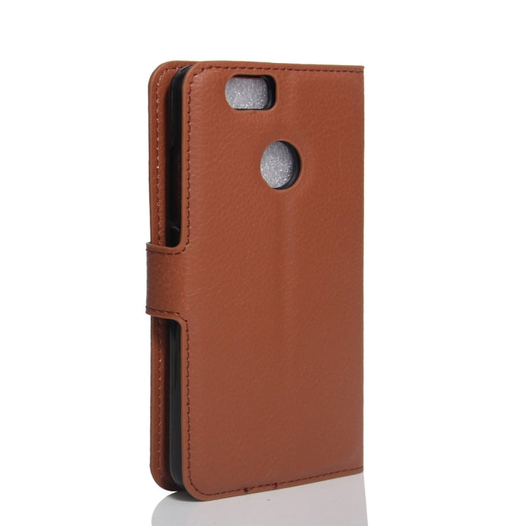 For Huawei nova Litchi Texture Horizontal Flip Leather Case with Holder & Card Slots & Wallet