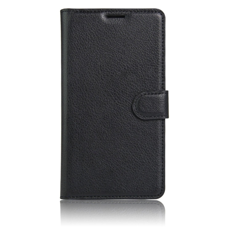 For ARCHOS 50 Cobalt Litchi Texture Horizontal Flip Leather Case with Holder & Card Slots & Wallet