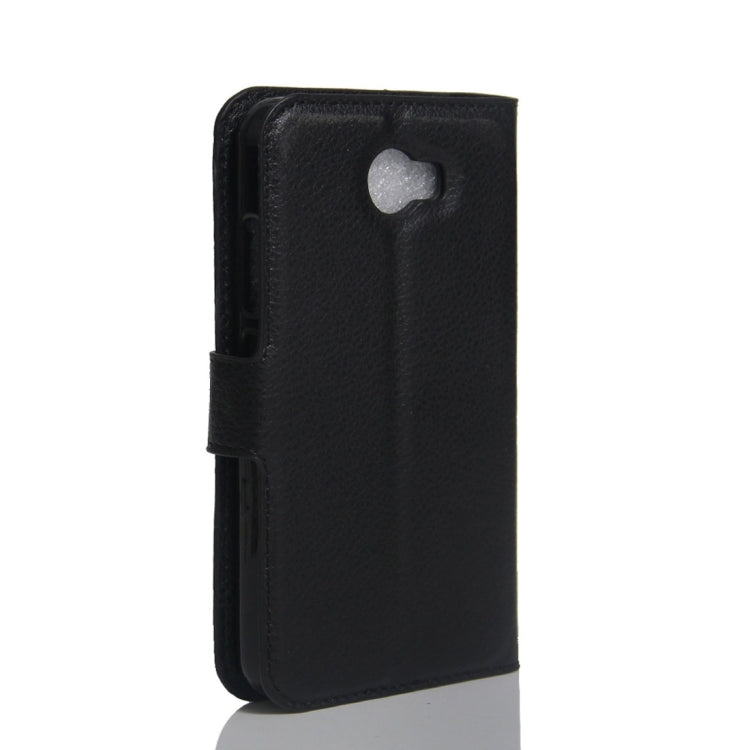 For ARCHOS 50 Cobalt Litchi Texture Horizontal Flip Leather Case with Holder & Card Slots & Wallet