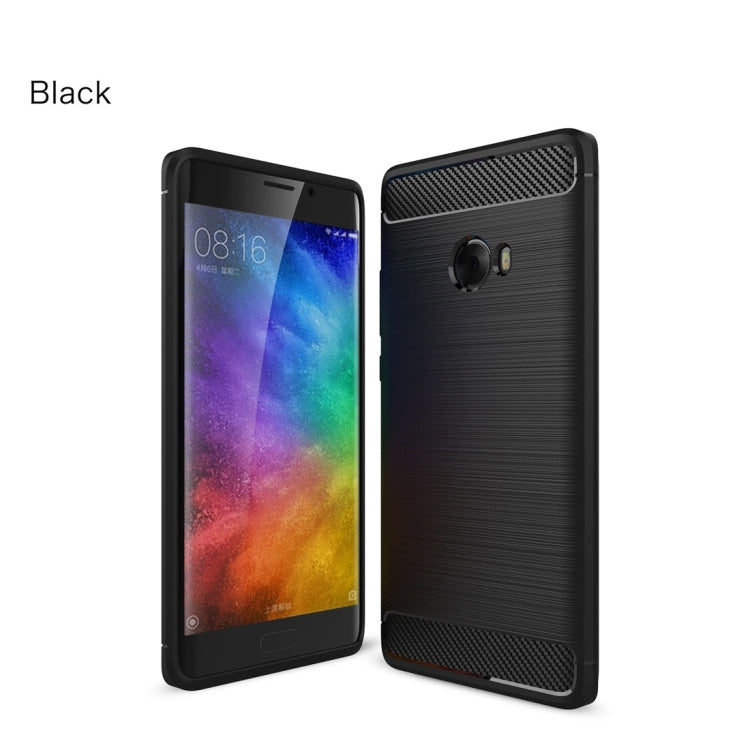 For Xiaomi Note 2 Brushed Texture Carbon Fiber TPU Protective Case