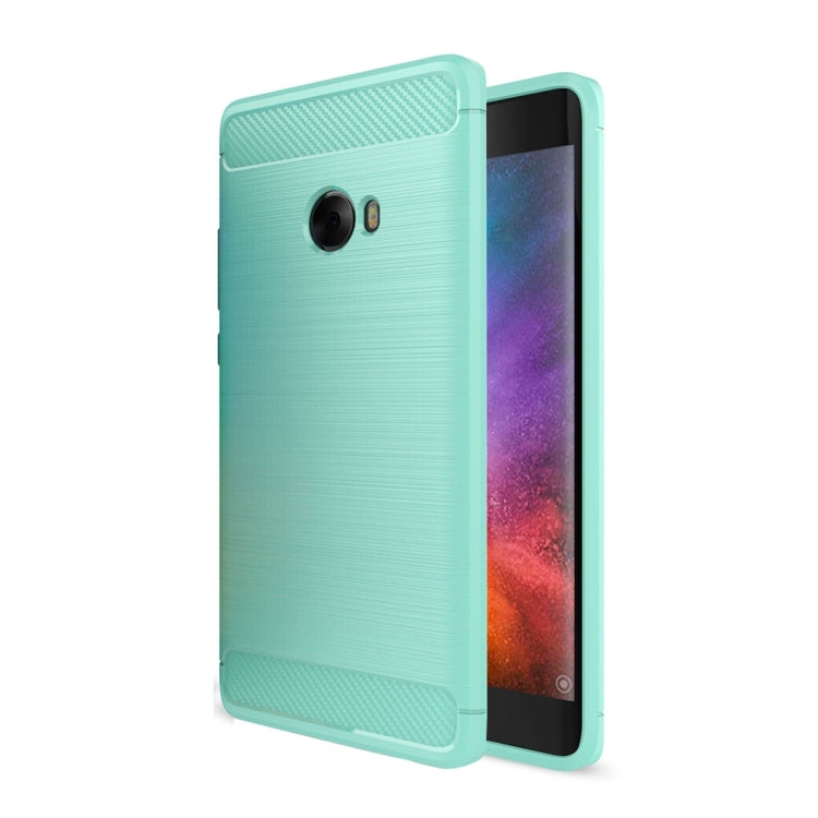 For Xiaomi Note 2 Brushed Texture Carbon Fiber TPU Protective Case
