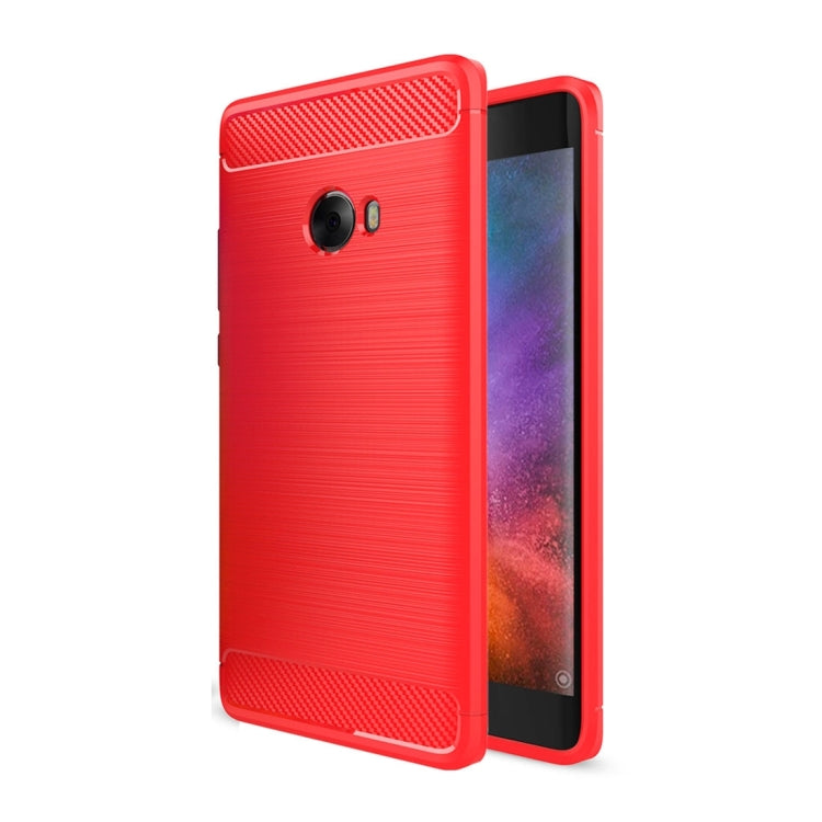 For Xiaomi Note 2 Brushed Texture Carbon Fiber TPU Protective Case