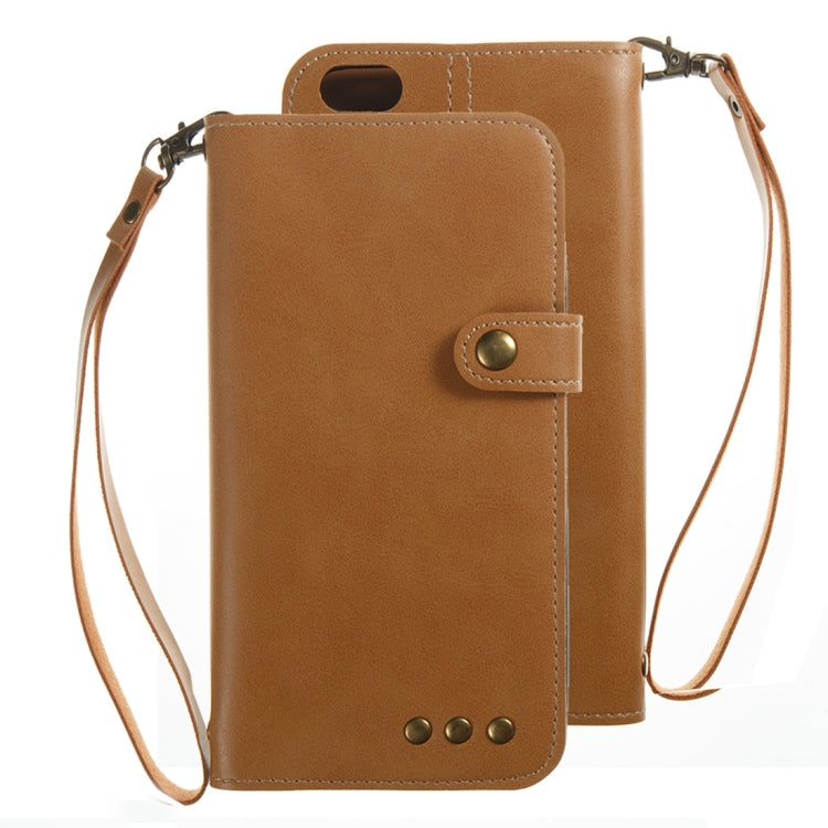 For Huawei P10 Lite Retro Crazy Horse Texture Horizontal Flip PU Leather Case with Card Slots & Wallet & Hand Strap