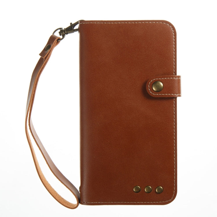 For Huawei P10 Lite Retro Crazy Horse Texture Horizontal Flip PU Leather Case with Card Slots & Wallet & Hand Strap