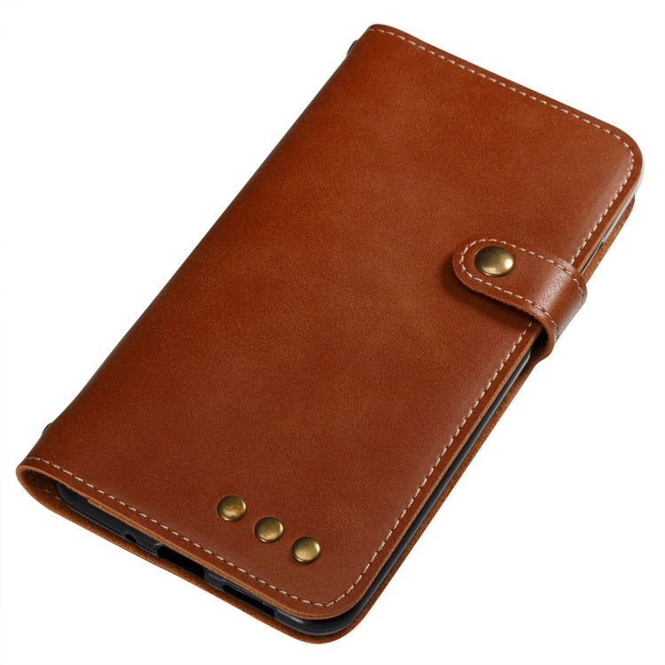 For Huawei P10 Lite Retro Crazy Horse Texture Horizontal Flip PU Leather Case with Card Slots & Wallet & Hand Strap