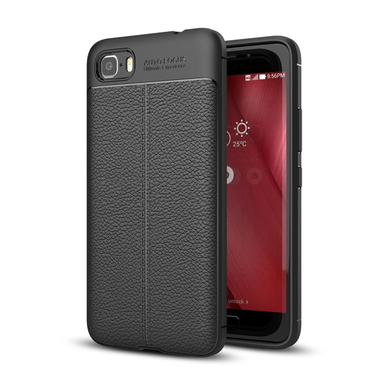 For ASUS Zenfone 3s Max / ZC521TL Litchi Texture TPU Protective Case