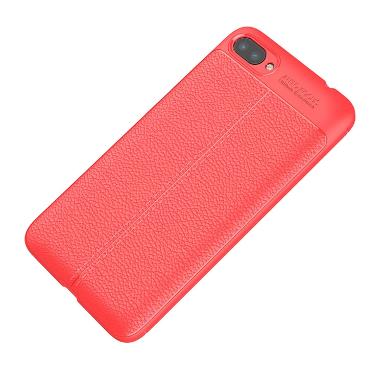 For ASUS Zenfone 4 Max Plus / ZC554KL Litchi Texture TPU Protective Case