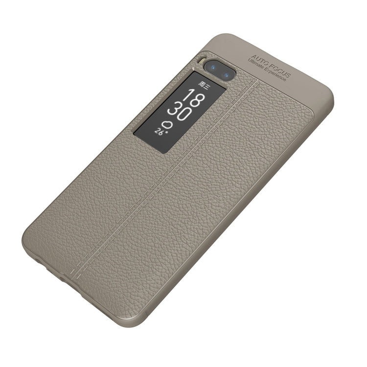 For Meizu PRO 7 Litchi Texture TPU Protective Case