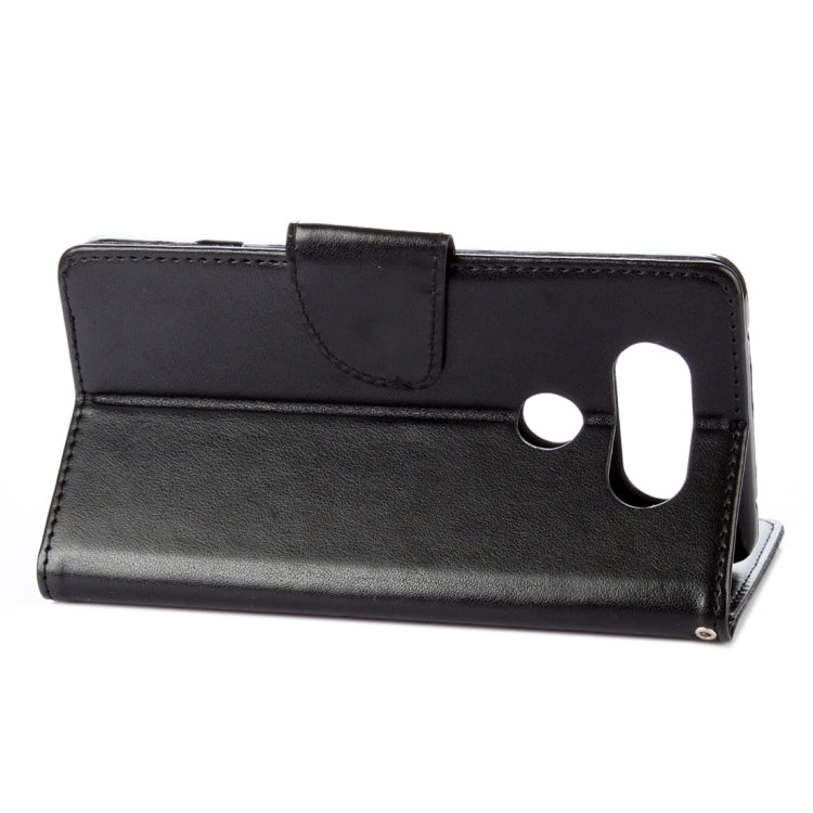 For LG V20 Butterflies Love Flowers Embossing Horizontal Flip Leather Case with Holder & Card Slots & Wallet & Lanyard