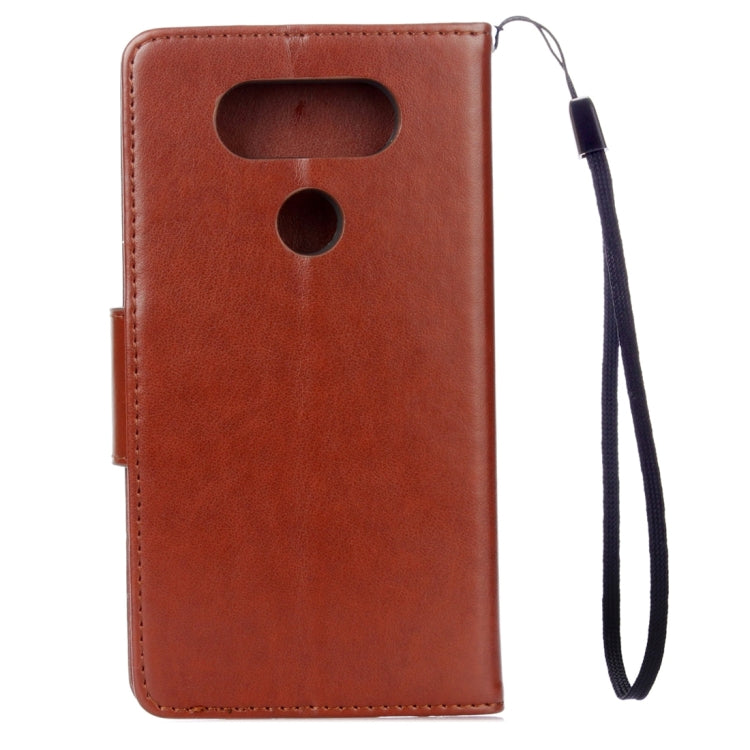 For LG V20 Butterflies Love Flowers Embossing Horizontal Flip Leather Case with Holder & Card Slots & Wallet & Lanyard