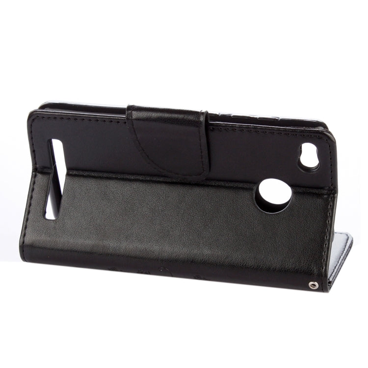 For Xiaomi Redmi 3 Pro / 3s Butterflies Love Flowers Embossing Horizontal Flip Leather Case with Holder & Card Slots & Wallet & Lanyard