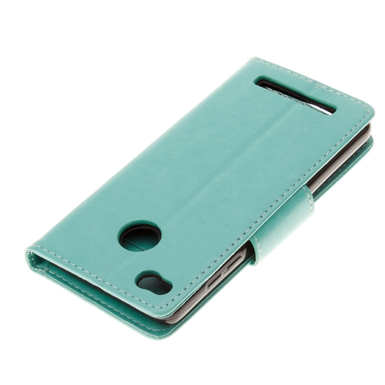 For Xiaomi Redmi 3 Pro / 3s Butterflies Love Flowers Embossing Horizontal Flip Leather Case with Holder & Card Slots & Wallet & Lanyard